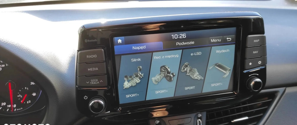 Hyundai i30 N cena 112800 przebieg: 12960, rok produkcji 2019 z Zdzieszowice małe 191